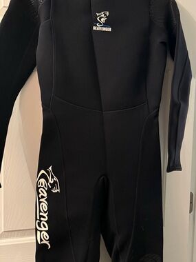 Seavenger Full Wetsuit in Black XXL